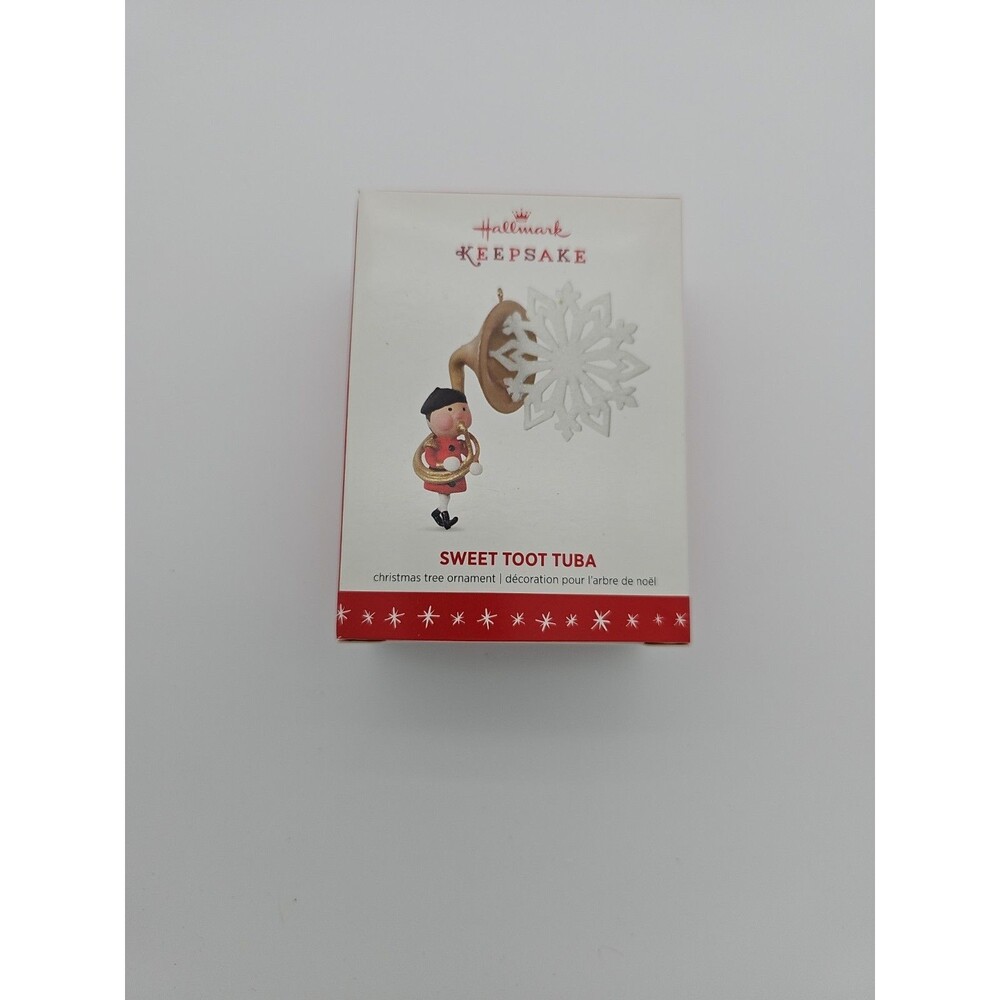 NIP Hallmark Keepsake Ornament Limited Edition 2016  Sweet Toot Tuba Soldier